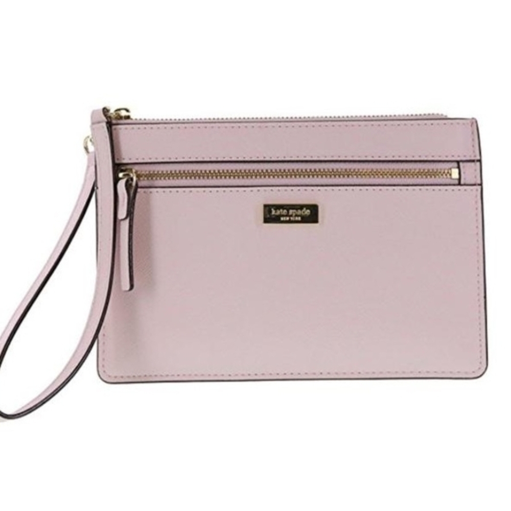 Kate Spade Pink Tinie Laurel Way Wristlet